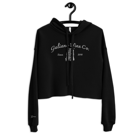Galiano Wine Galiano Wine Co. Crop Hoodie